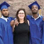 Amir Williams and classmates graduate after receiving reentry support services in 2019